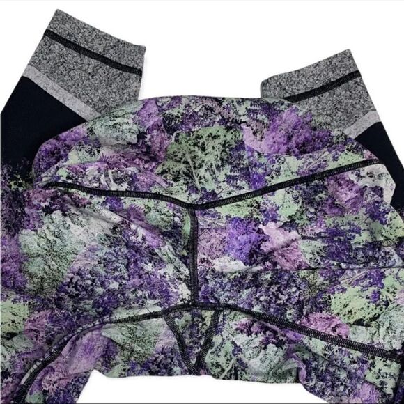 Lululemon Wunder Under Hi-Rise Leggings Vivid Vision Size 6 EUC - Picture 7 of 10